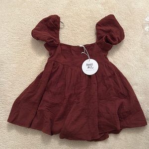 Princess Polly Loma Playsuit I’m Brown - never worn, tags on!!